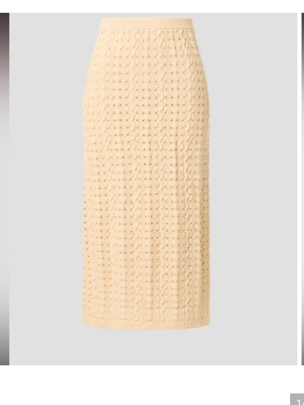 Jason Wu crochet skirt